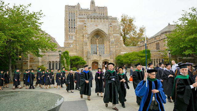 Yale Law School graduation