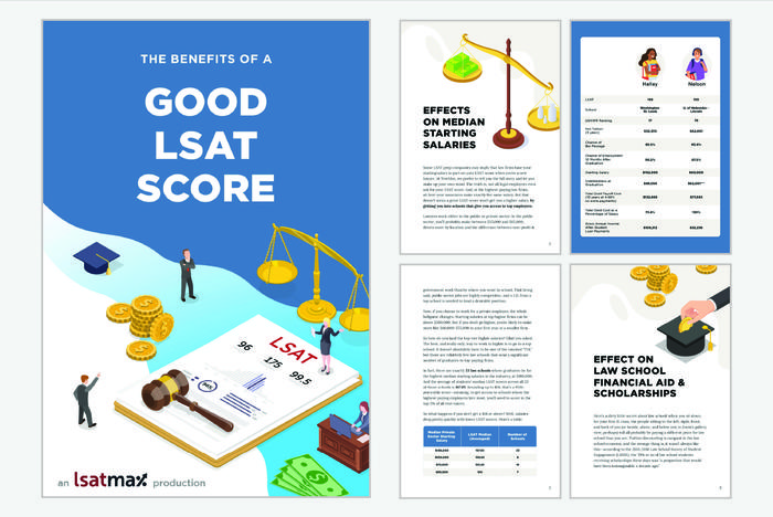 Benefits of a Good LSAT Score whitepaper cover
