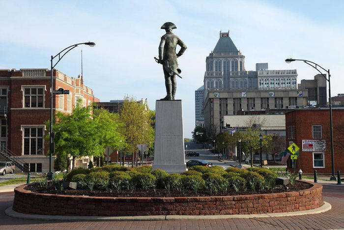 Statue in Greensboro