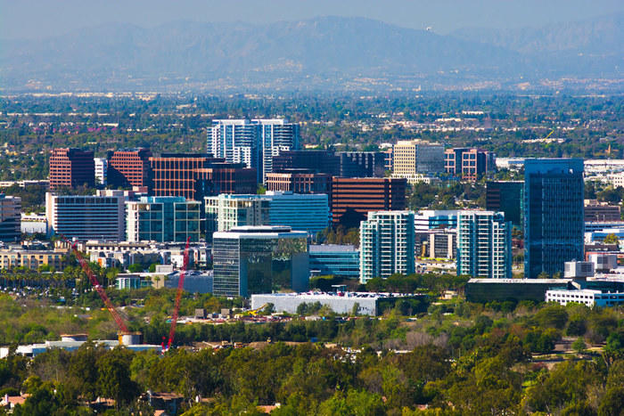 View of Irvine California