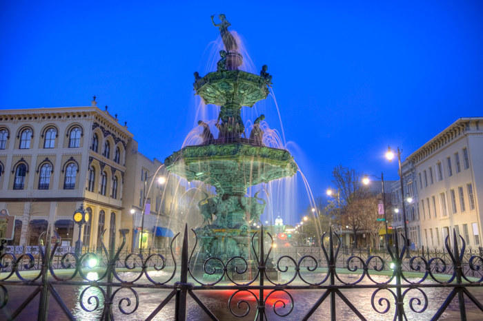 Fountain in Montgomery Alabama