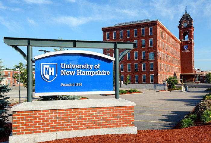 University of New Hampshire Sign