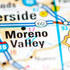 Map of Moreno Valley
